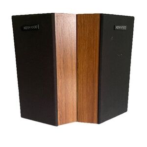 Kenwood LSK-05S Speaker Pair - Tested - 4X6 Dual Cone System vintage JAPAN Spea